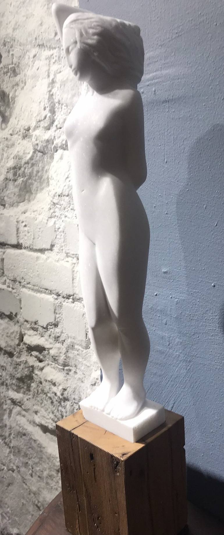 Original Realism Nude Sculpture by Rasho Mitev