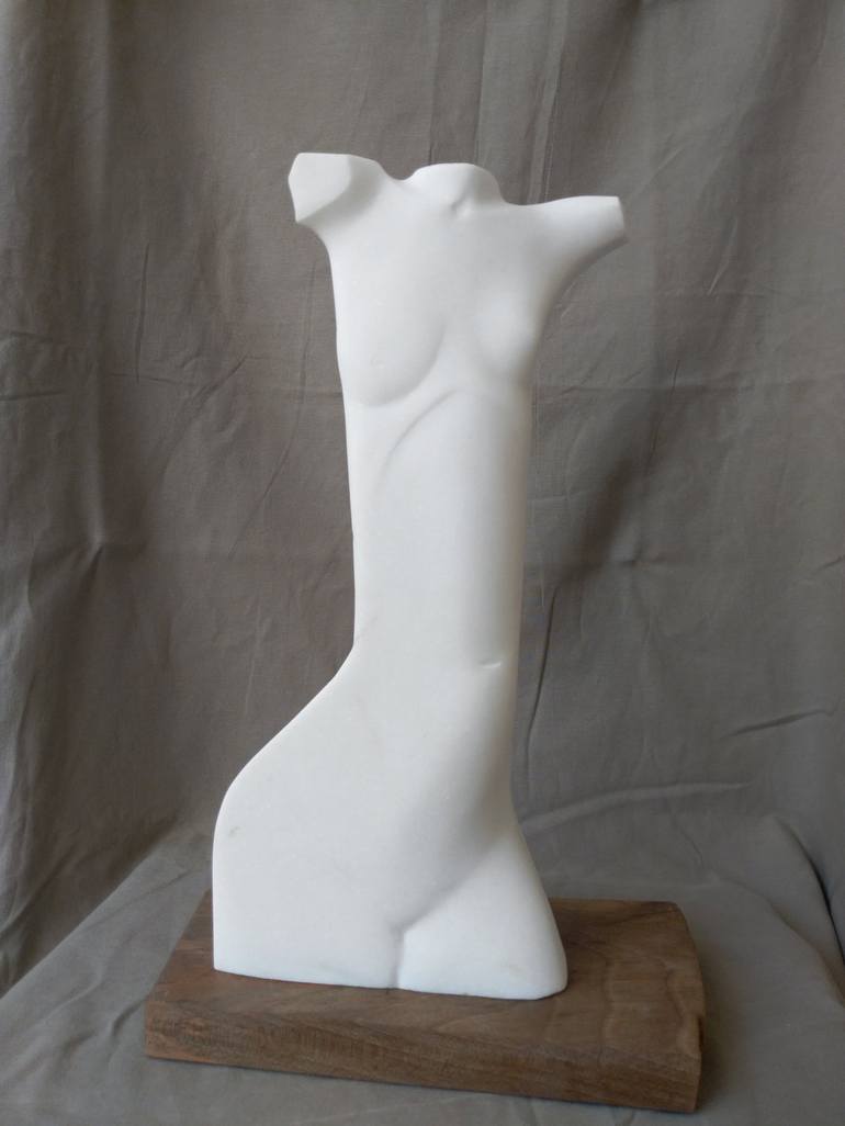 Original Fine Art Nude Sculpture by Rasho Mitev