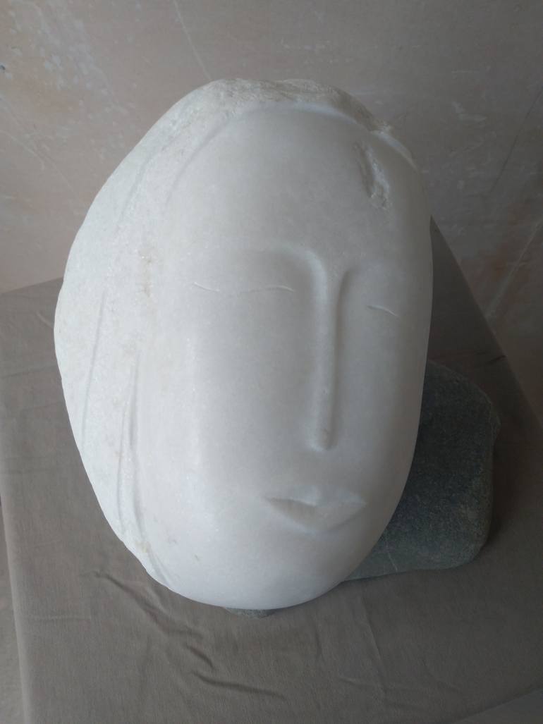 Original Portraiture Women Sculpture by Rasho Mitev