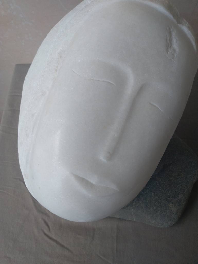 Original Portraiture Portrait Sculpture by Rasho Mitev