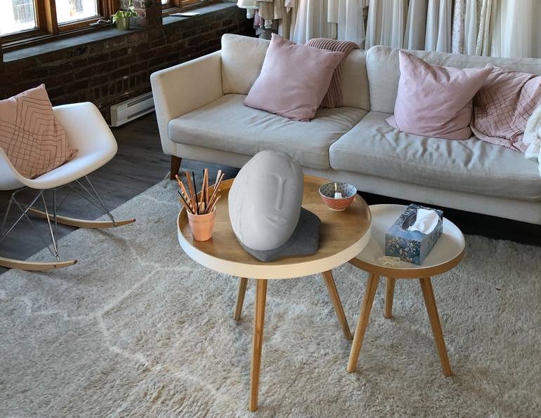 Original Portraiture Women Sculpture by Rasho Mitev