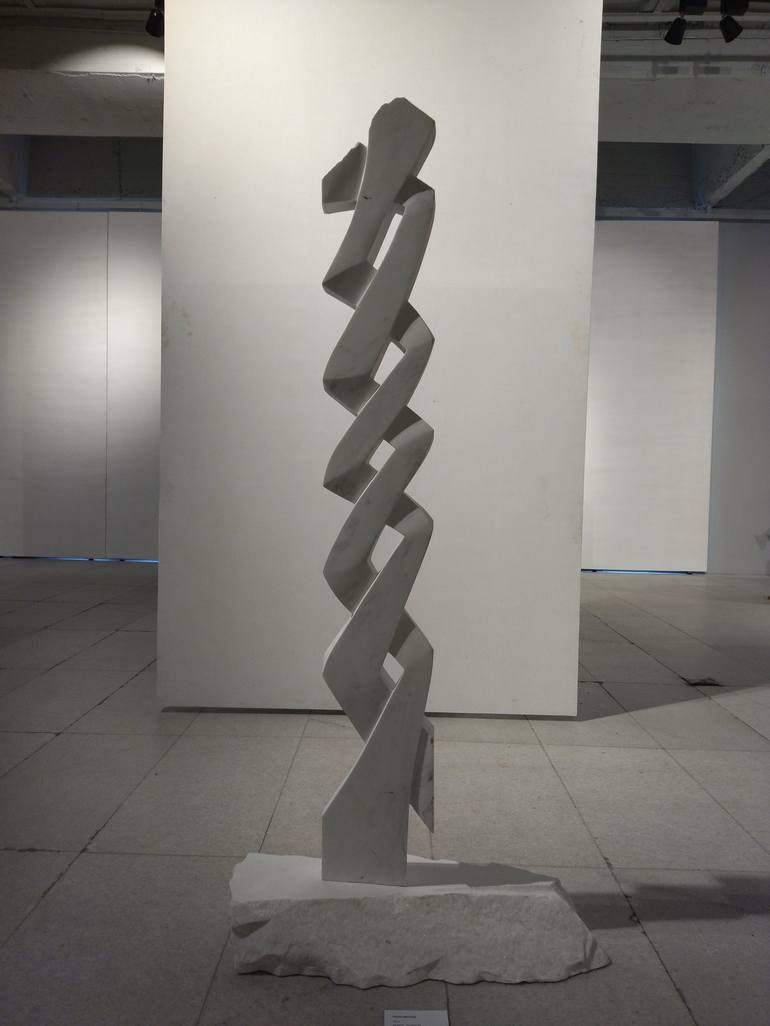 Original Geometric Sculpture by Rasho Mitev
