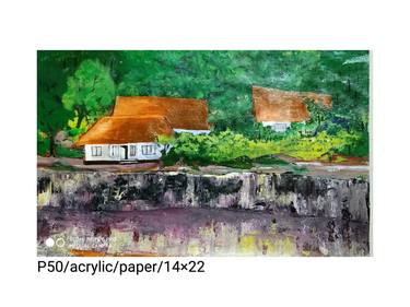 Print of Landscape Paintings by Pradeep K