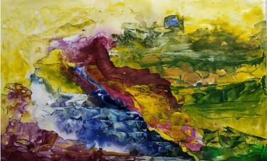 Print of Landscape Paintings by Pradeep K