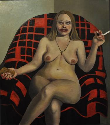 Original Conceptual Erotic Paintings by Veronika Polonskaya