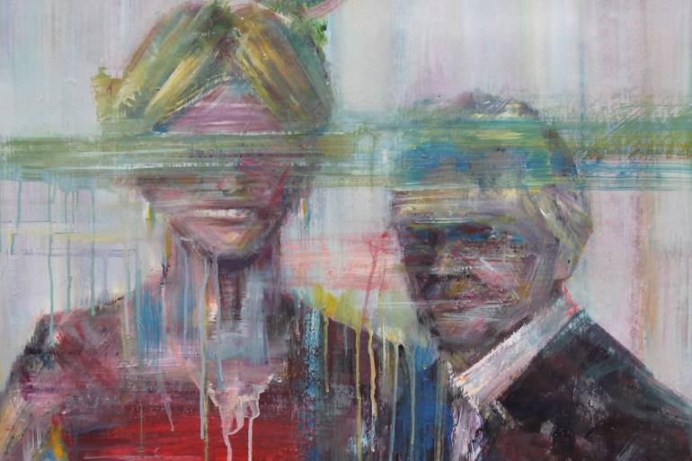 Original Figurative Portrait Painting by Ivan Vynarchyk