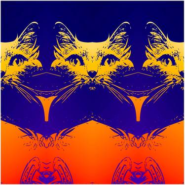Print of Cats Mixed Media by Seth Dawning