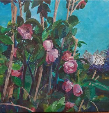 Print of Fine Art Floral Paintings by Anastasia Khain