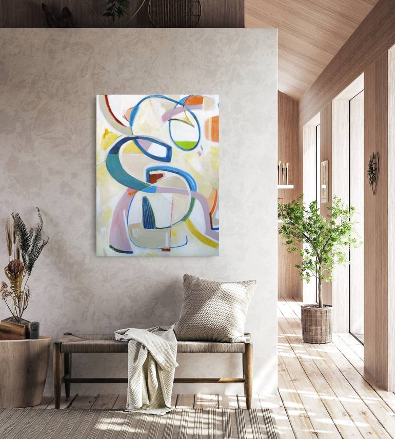 Original Abstract Expressionism Abstract Painting by Kirsty Black