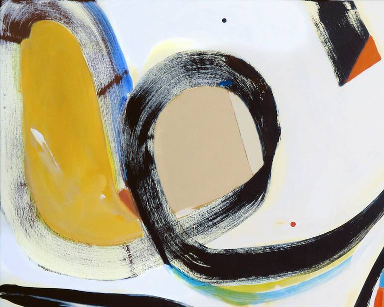 Original Abstract Expressionism Abstract Painting by Kirsty Black
