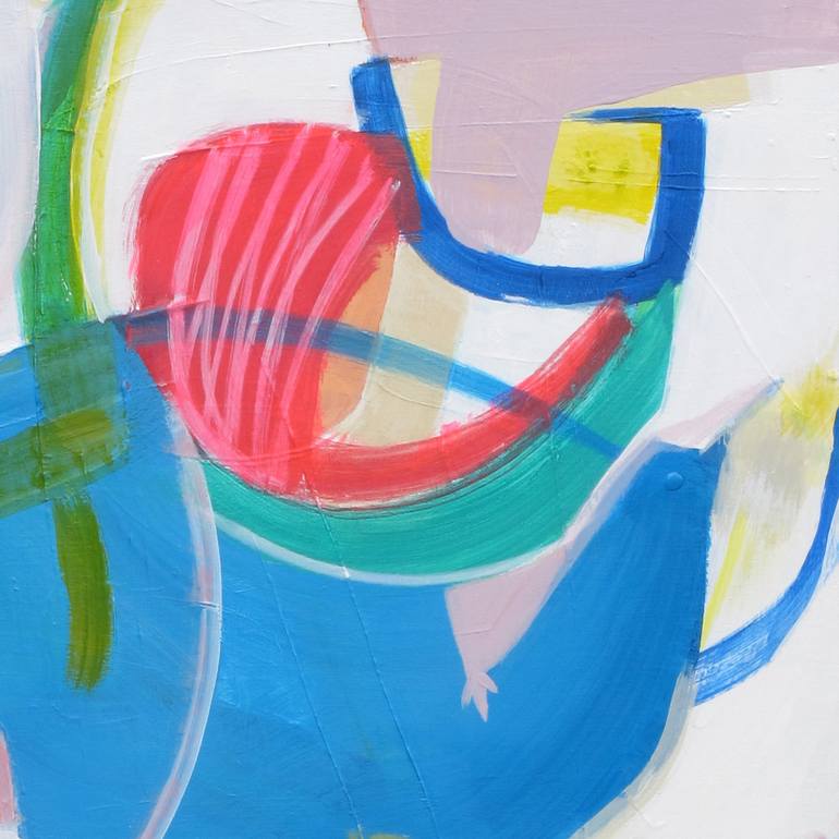 Original Abstract Expressionism Abstract Painting by Kirsty Black