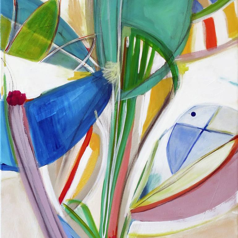 Original Abstract Expressionism Abstract Painting by Kirsty Black