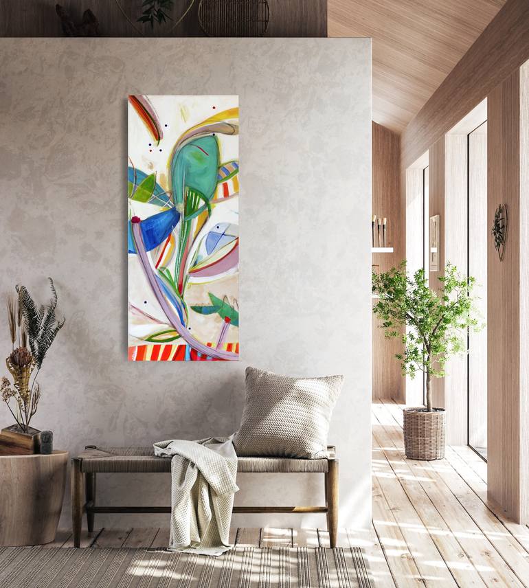 Original Abstract Expressionism Abstract Painting by Kirsty Black