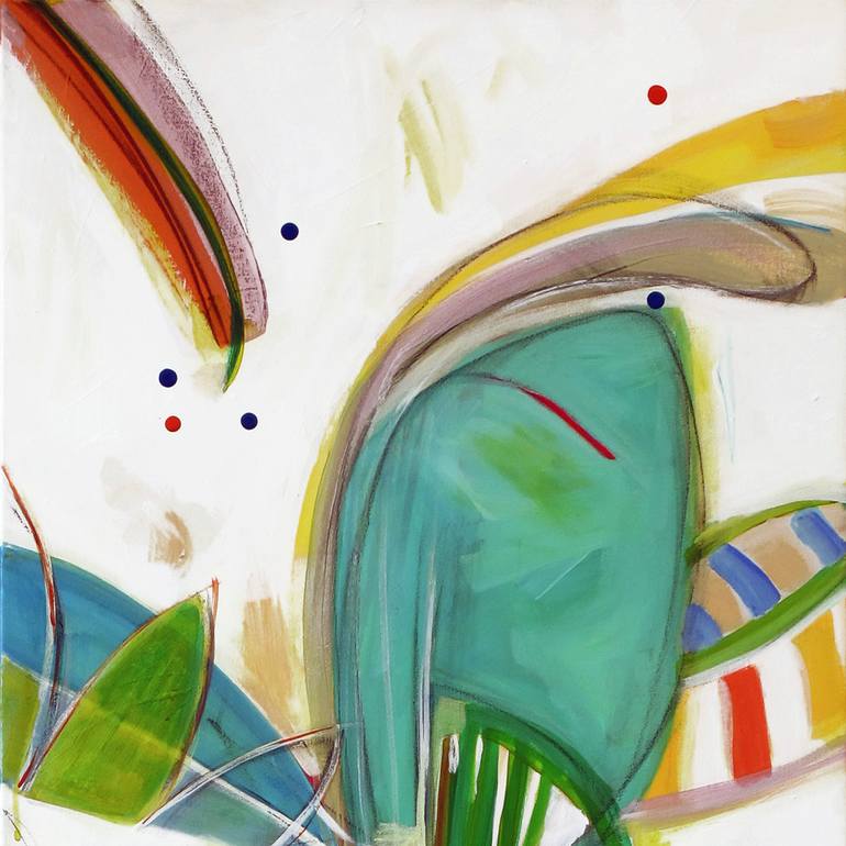 Original Abstract Expressionism Abstract Painting by Kirsty Black