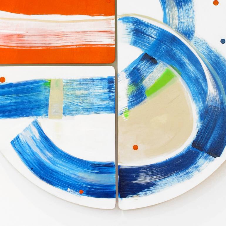 Original Abstract Expressionism Abstract Painting by Kirsty Black