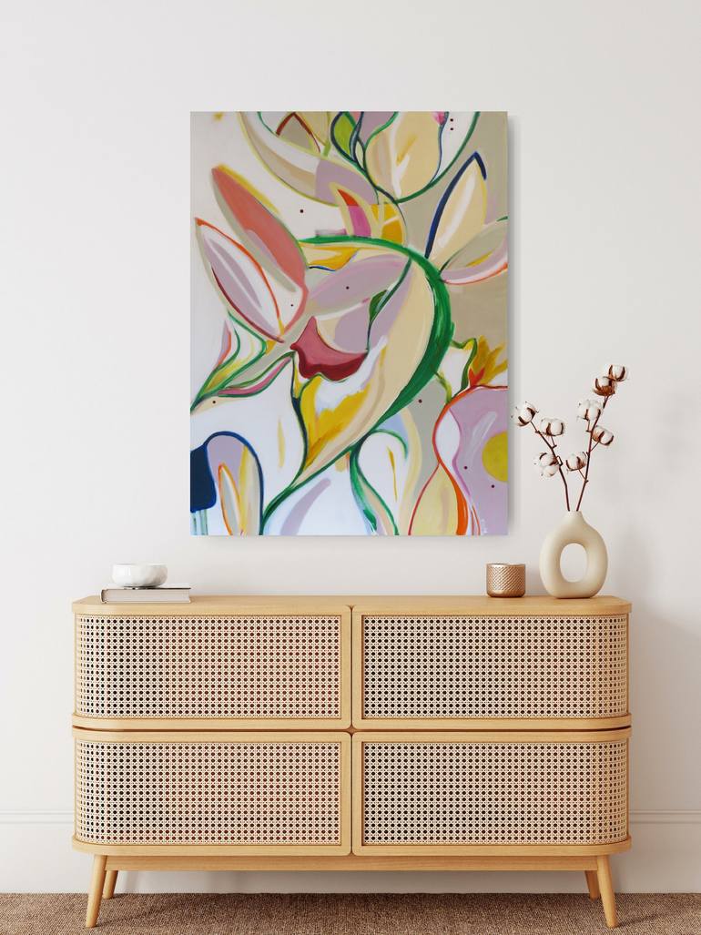 Original Abstract Expressionism Abstract Painting by Kirsty Black