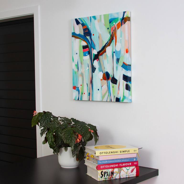Original Abstract Expressionism Abstract Painting by Kirsty Black