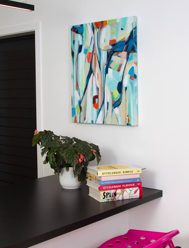 Original Abstract Expressionism Abstract Painting by Kirsty Black