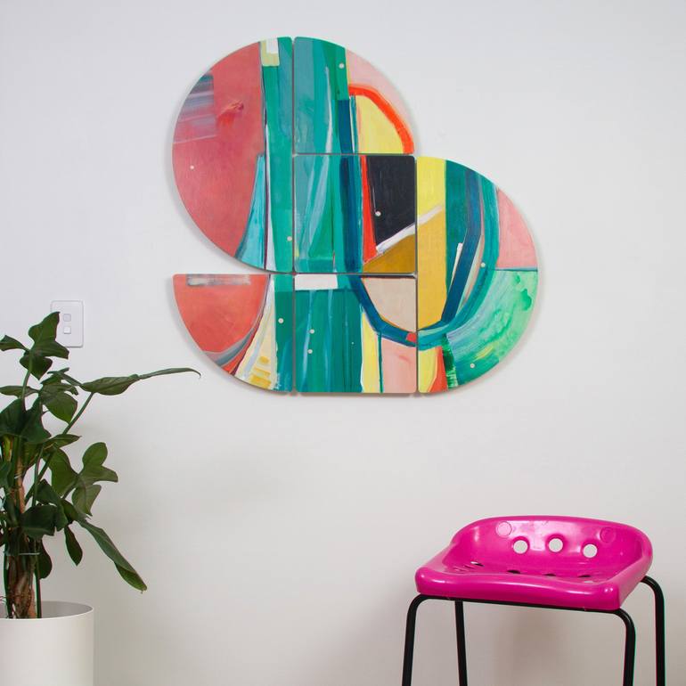 Original Abstract Expressionism Abstract Painting by Kirsty Black