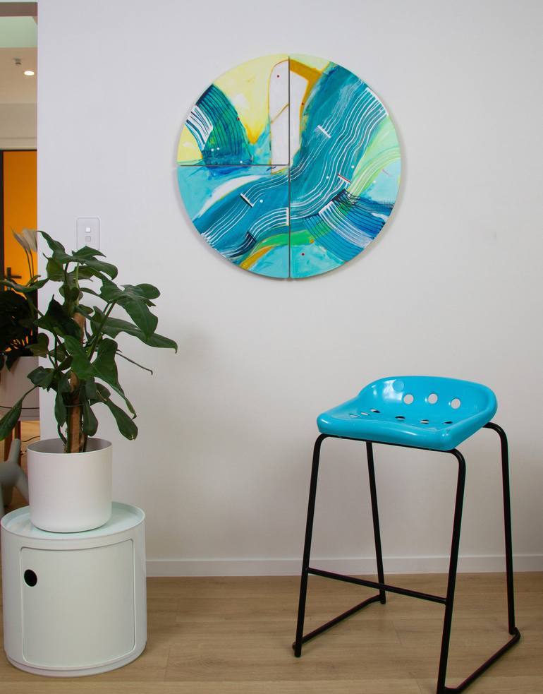 Original Abstract Expressionism Abstract Painting by Kirsty Black