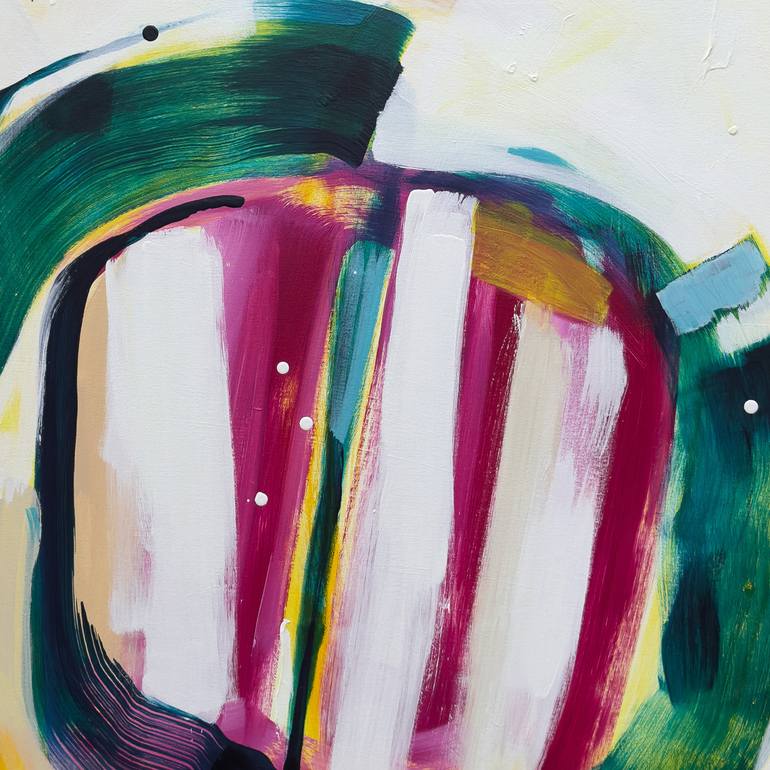Original Abstract Expressionism Abstract Painting by Kirsty Black