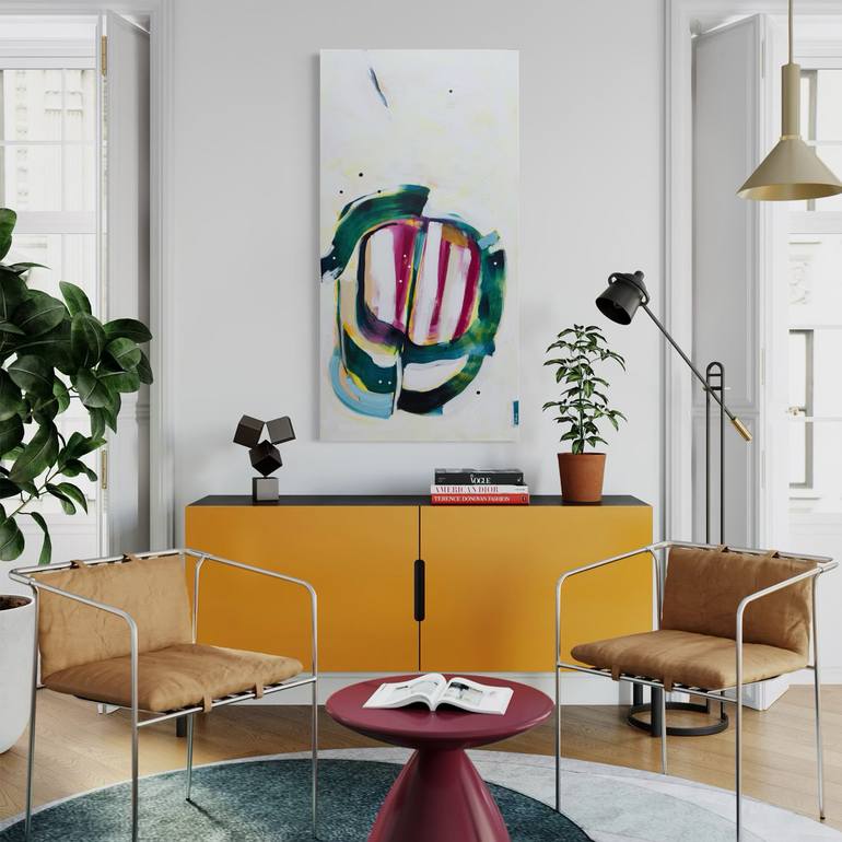 Original Abstract Expressionism Abstract Painting by Kirsty Black