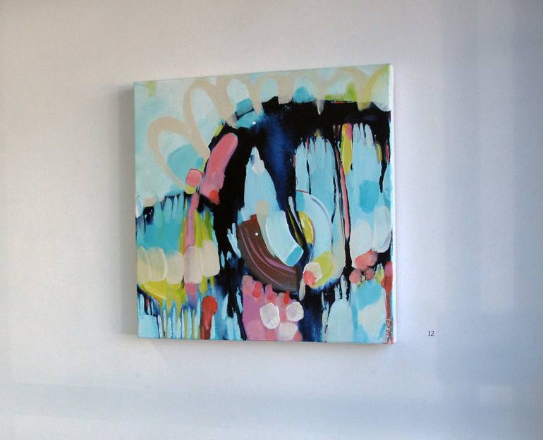 Original Abstract Expressionism Abstract Painting by Kirsty Black