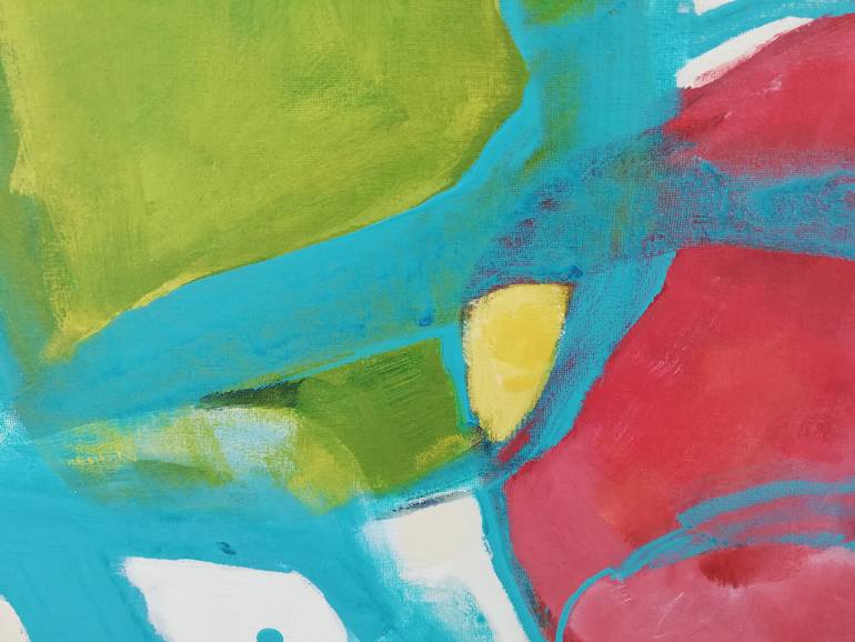 Original Abstract Expressionism Abstract Painting by Kirsty Black