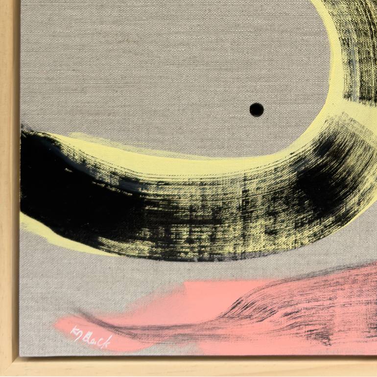 Original Abstract Expressionism Abstract Painting by Kirsty Black