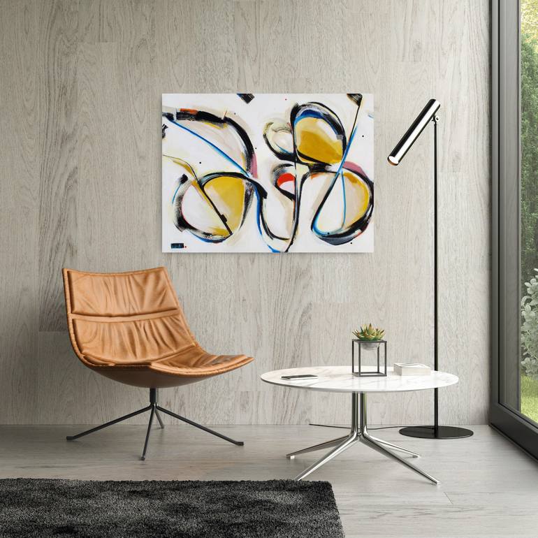 Original Abstract Expressionism Abstract Painting by Kirsty Black