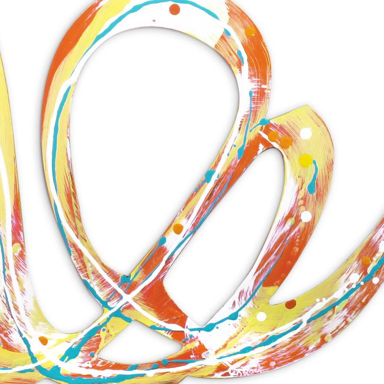 Original 3d Sculpture Abstract Sculpture by Kirsty Black