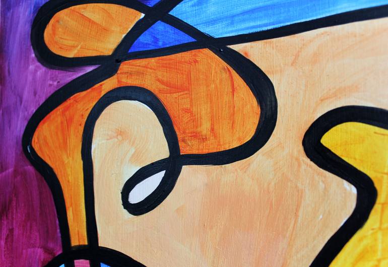 Original Minimalism Abstract Painting by Irina Tsypilova
