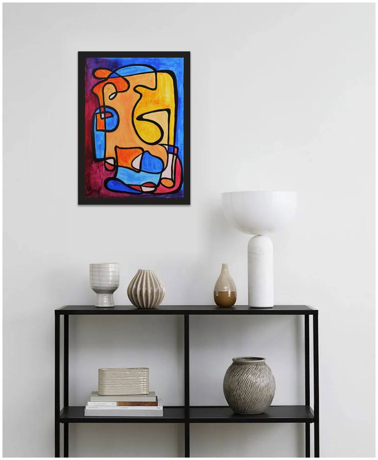Original Minimalism Abstract Painting by Irina Tsypilova