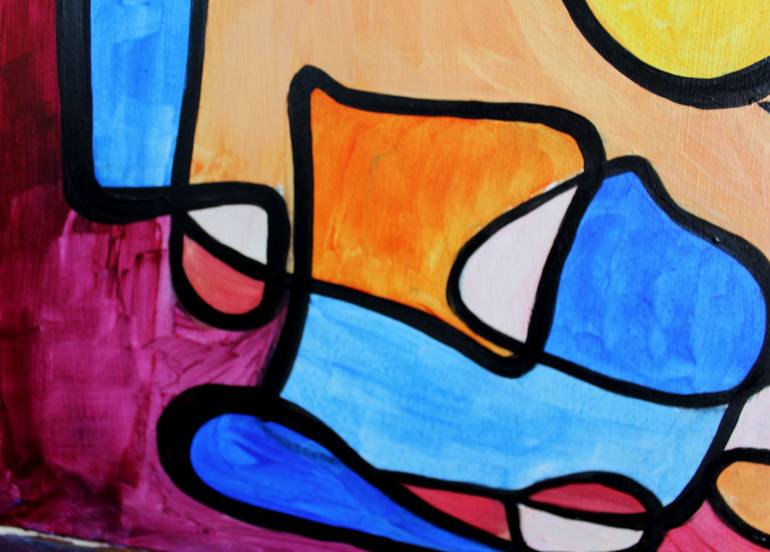 Original Minimalism Abstract Painting by Irina Tsypilova