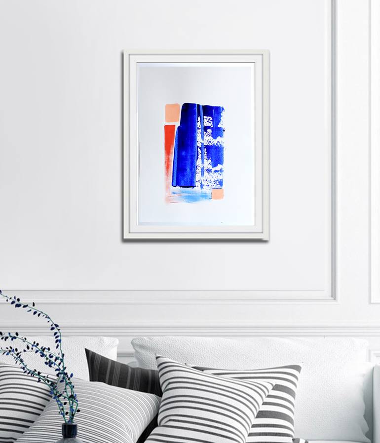 Original Abstract Expressionism Abstract Painting by Irina Tsypilova