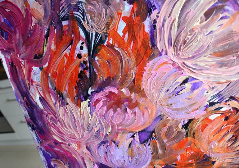 Original Abstract Expressionism Abstract Painting by Irina Tsypilova