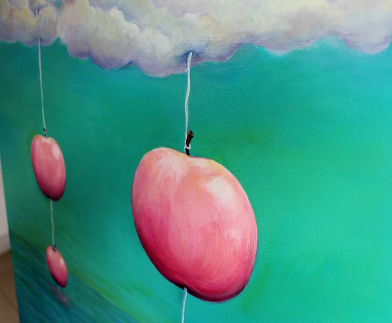 Original Art Deco Fantasy Painting by Irina Tsypilova