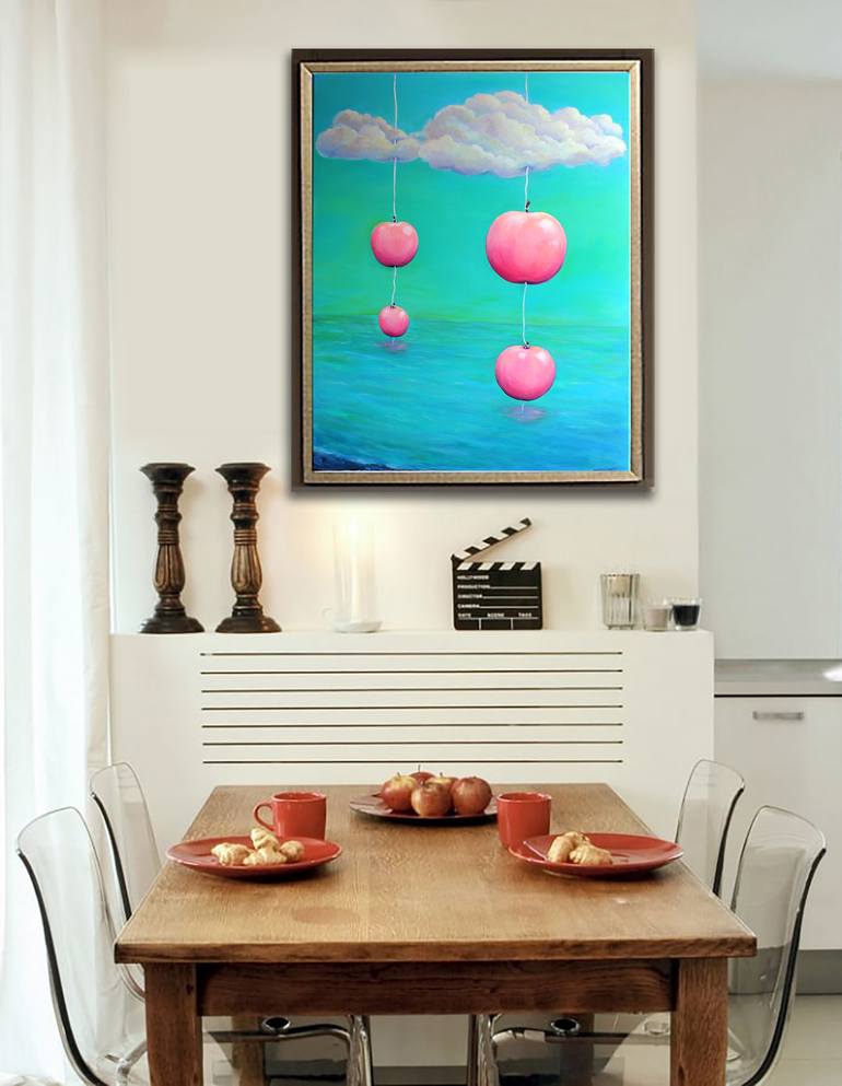 Original Art Deco Fantasy Painting by Irina Tsypilova