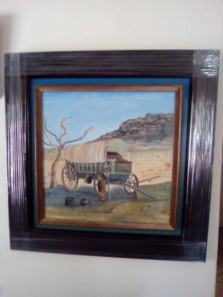 Original Fine Art Culture Painting by JJ Lewis