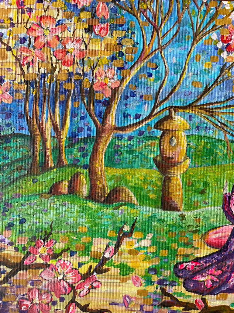 Original Abstract Expressionism Women Painting by Aleksandra Hessel