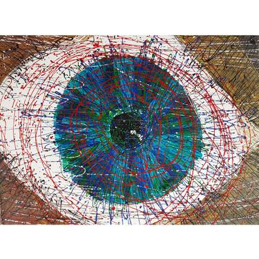 David's eye - abstract painting by A. Knabengof thumb