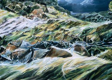 Original Realism Water Painting by Lars Reiffers