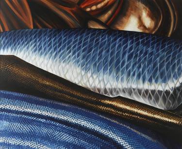 Original Realism Fish Painting by Lars Reiffers