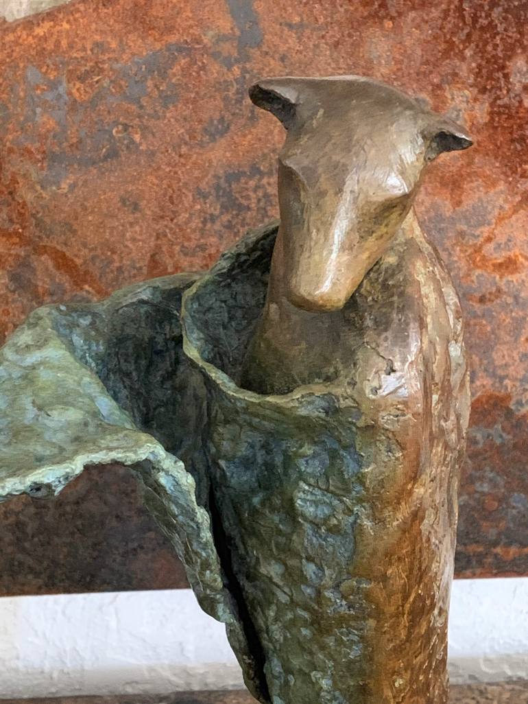 Original Figurative Animal Sculpture by Copper Tritscheller