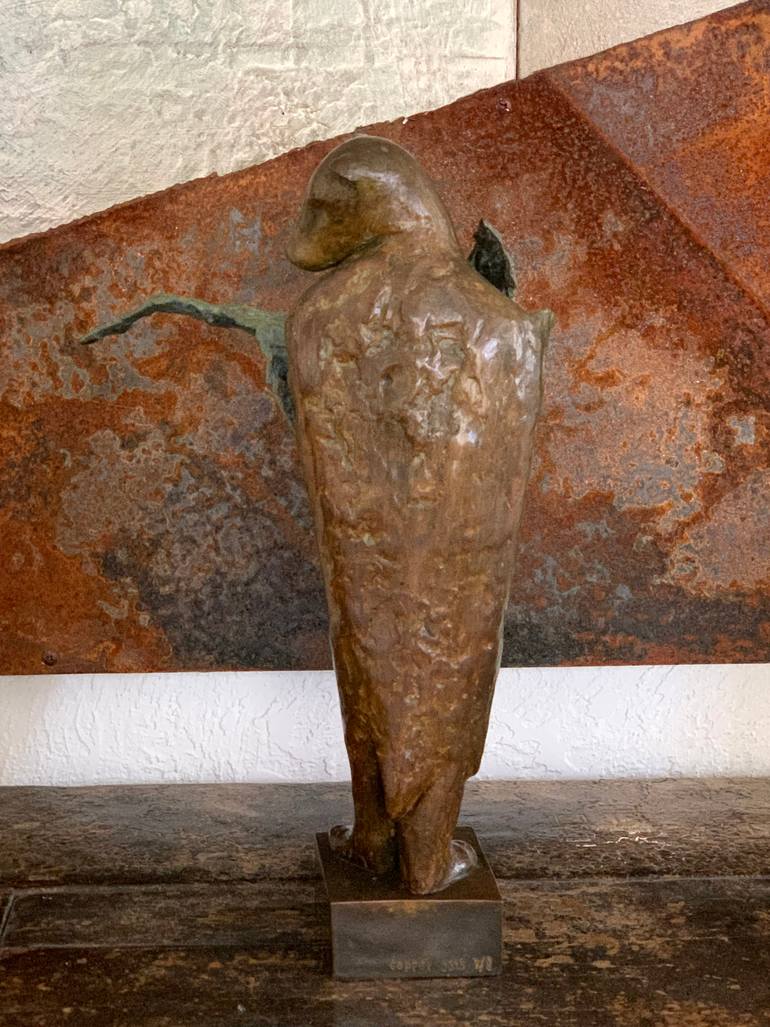 Original Figurative Animal Sculpture by Copper Tritscheller