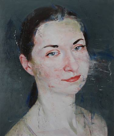 Original Portraiture Portrait Painting by Alexander Shevchuk