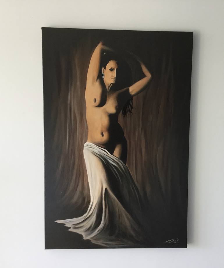 Original Nude Painting by Steven Tranter