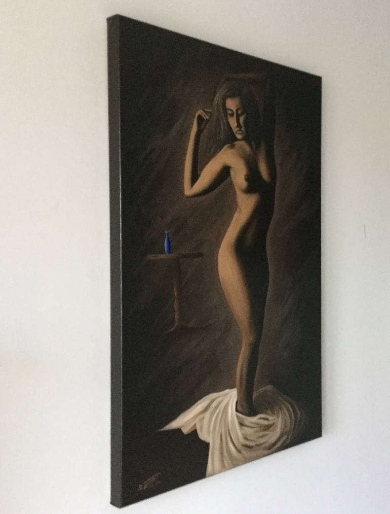 Original Figurative Nude Painting by Steven Tranter