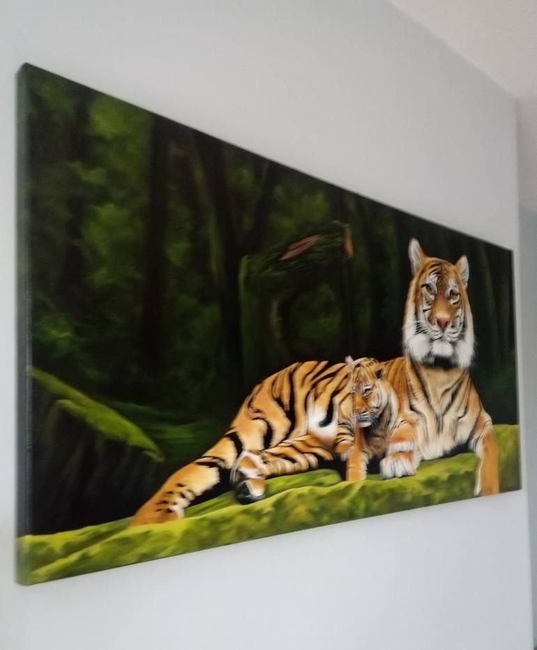 Original Realism Animal Painting by Steven Tranter