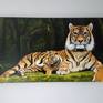 The Majestic Tiger and cub